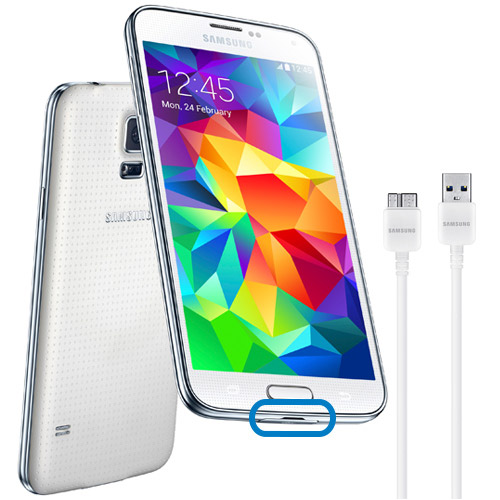 Mikro USB Anschluss austauschen     - Samsung Galaxy S5 Reparatur