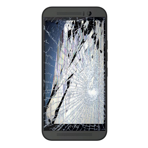  Displayscheibe inkl. Touchelektronik und LCD Reparatur        - HTC One M9 Reparatur