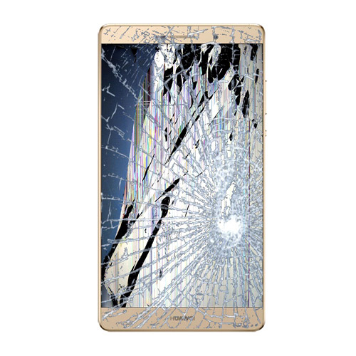 LCD Display und Touchelektronik Reparatur      - Huawei P8 Reparatur