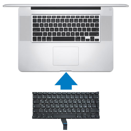  Austausch der Tastatur      - MacBook Pro Reparatur