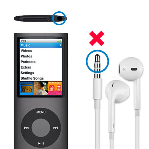 iPod nano 4. Gen Kopfhöreranschluss Reparatur