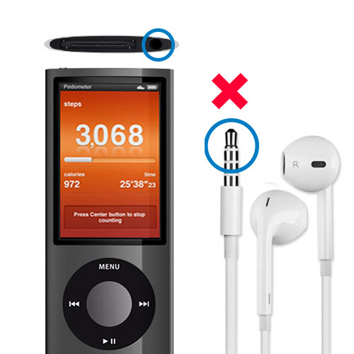  Austausch des Kopfhöreranschluss        - iPod nano 5. Gen Reparatur