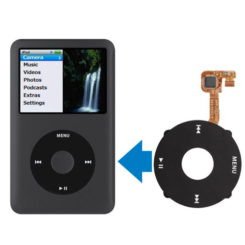 Austausch des Click Wheel        - iPod classic Reparatur