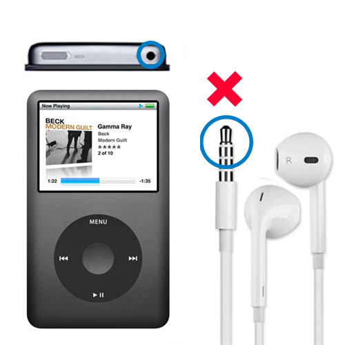 iPod video Kopfhörerbuchse Reparatur