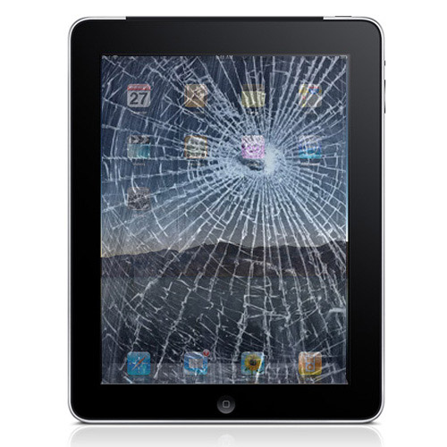 Austausch der Displayscheibe inkl. Touchelektronik / LCD         - iPad 1 Reparatur