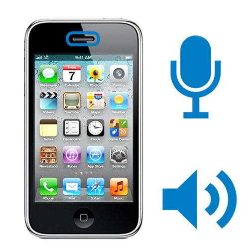 Austausch des  Lautsprecher Hörer / Mikrofon           - iPhone 3GS Reparatur