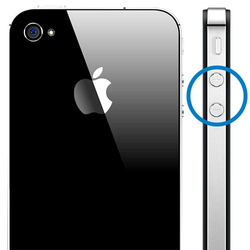 Lautstärkeschalter (Volume) / Wippe hat keine Funktion              - iPhone 4S Reparatur