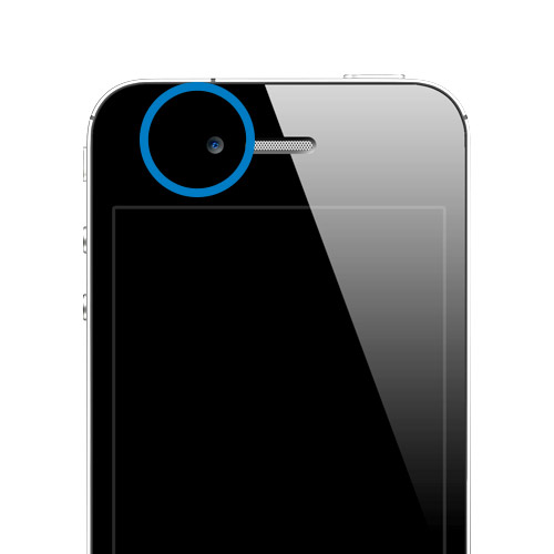  Austausch der Front Kamera        - iPhone 4S Reparatur