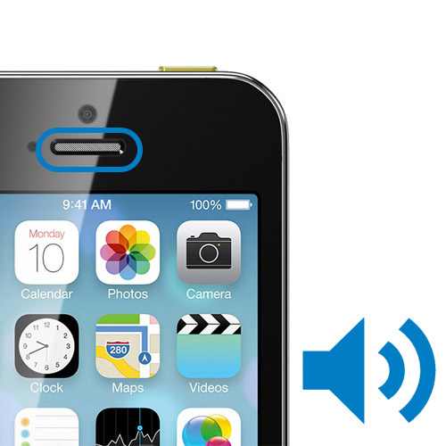  Austausch der Ohrmuschel (Hörer)           - iPhone 5C Reparatur