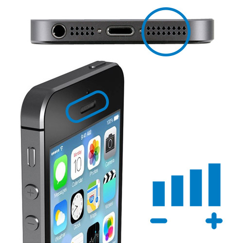  Hörer, Lautsprecher oder  Ohrmuschel  austauschen              - iPhone 5S Reparatur