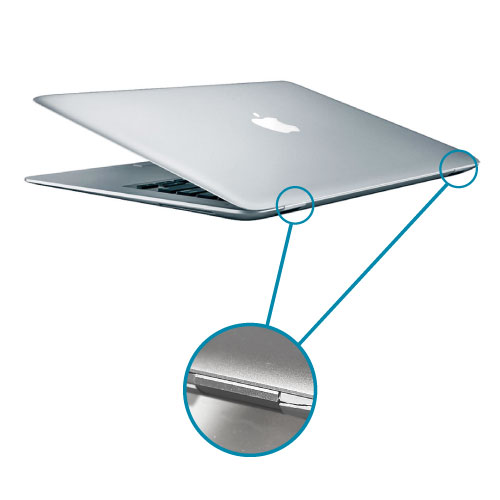 Austausch der Displayhalterung -Scharniere     - MacBook Air Reparatur