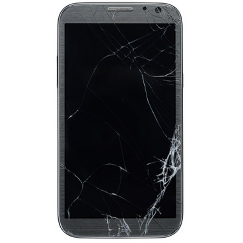 Display Reparatur - gewechselt  der Displayeinheit - Samsung Galaxy Note2 Reparatur
